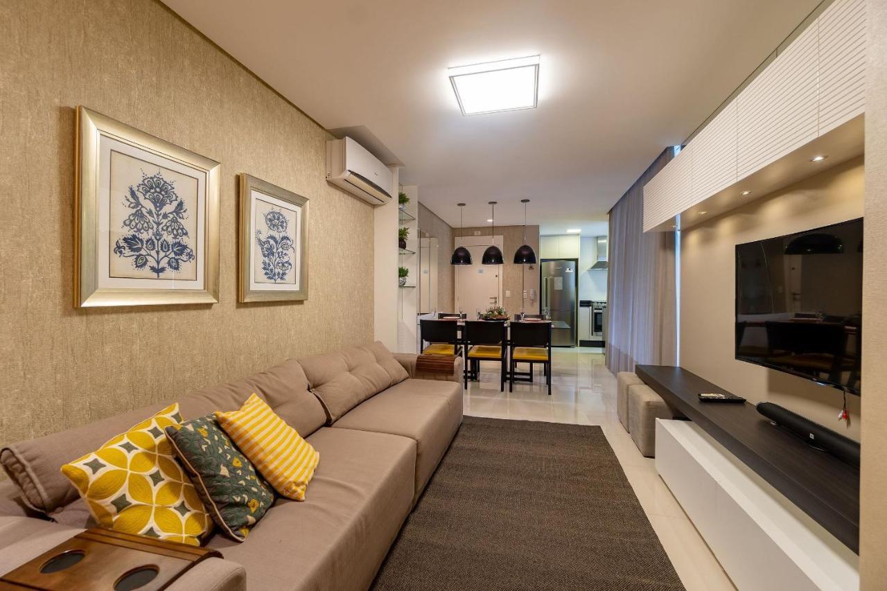 Varandas Do Atlantico - Aconchegante Apartamento Em Condo Pe Na Areia Бомбиняс Екстериор снимка
